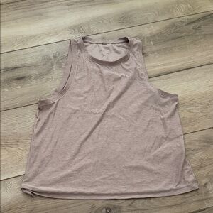 Beyond Yoga Dusty Pink Muscle Tee